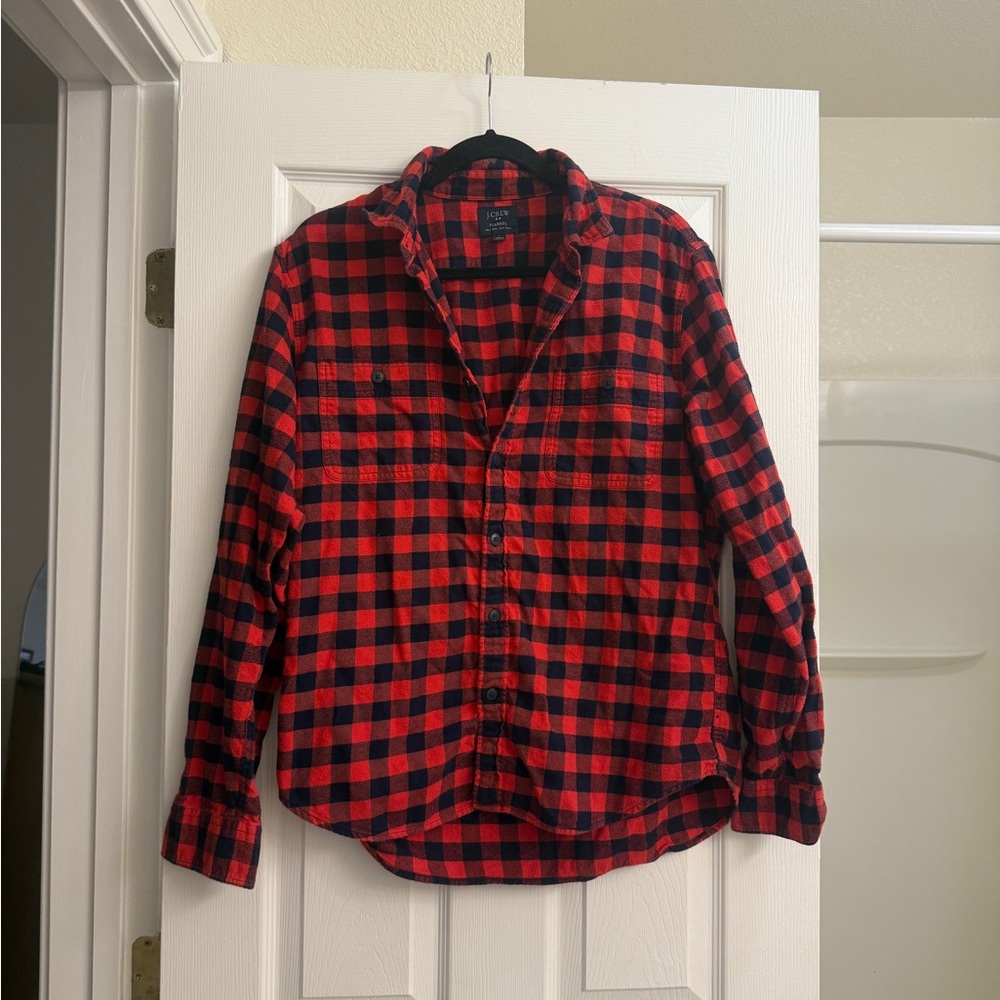 J. Crew men’s flannel L
